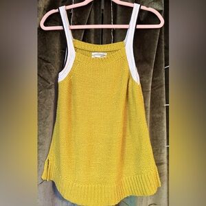 Anthropologie Green Knit Women's Top - M